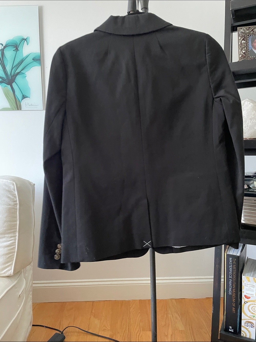 J. Crew Black Women's Two-Button Blazer - Picture 3 of 8